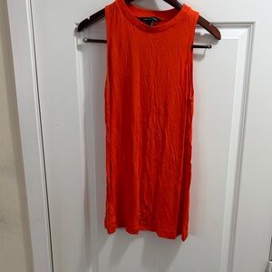 French connection medium Orange Sleeveless Top